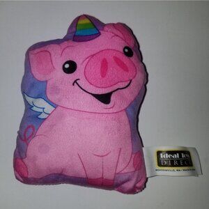 Flying Pig Birthday Hat Plush Mini Pillow Stuffed Small 7" Ideal Toys Direct